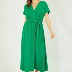 Mela Green Kimono Sleeve Midi Dress -Cheap My Dreamy Dress Store mela green kimono sleeve midi dress p14333 122944 image