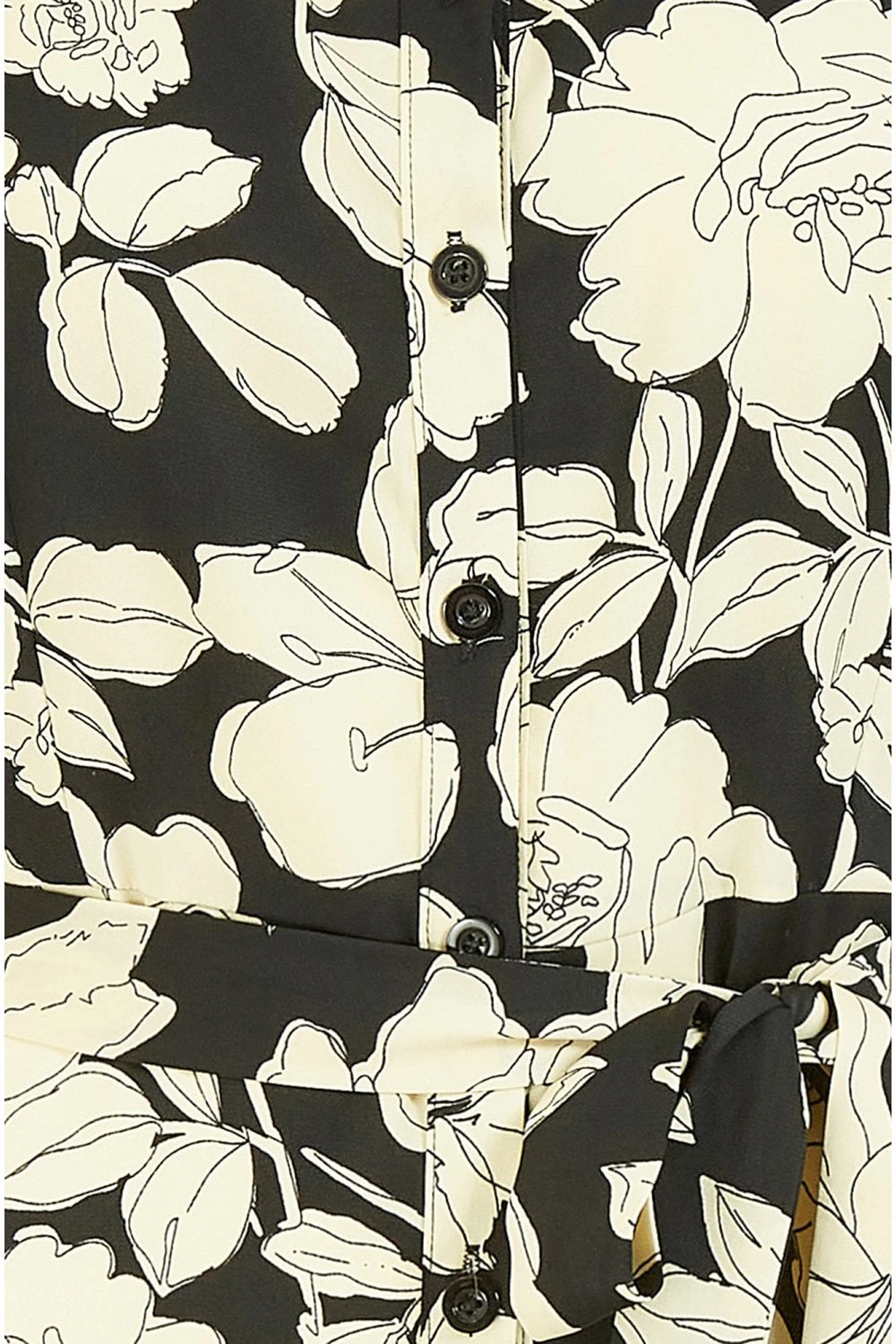 Mela Long Sleeve Pleated Monochrome Midi Dress With High Neck 6 Mela Long Sleeve Pleated Monochrome Midi Dress With High Neck - Image 6