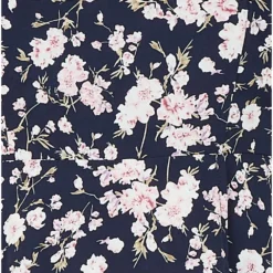 Mela Navy Floral Halter Neck High Low Dress -Cheap My Dreamy Dress Store mela navy floral halter neck high low dress p12193 112621 image