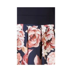 Mela Navy Flower High Low Dress -Cheap My Dreamy Dress Store mela navy flower high low dress p6036 57205 image