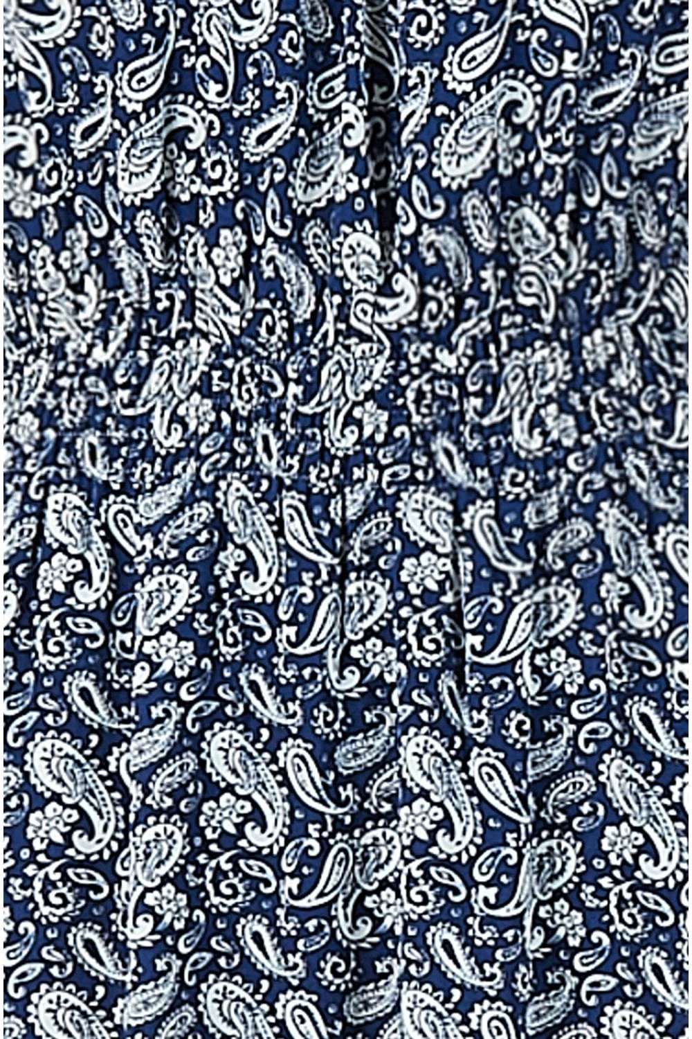 Mela Navy Paisley Midi Halter Dress 7 Mela Navy Paisley Midi Halter Dress - Image 7