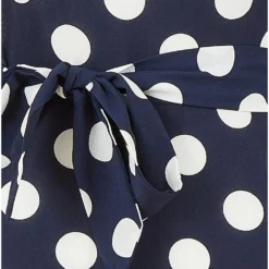 Mela Navy Polka Dot Sleeveless Midi Dress -Cheap My Dreamy Dress Store mela navy polka dot sleeveless midi dress p10393 111813 image