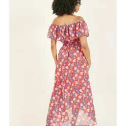 Mela Red Floral Dress -Cheap My Dreamy Dress Store mela red floral dress p8320 70627 image