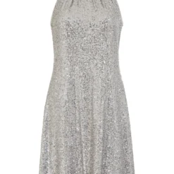 Mela Silver Sequin Halter Dress 8 Mela Silver Sequin Halter Dress -Cheap My Dreamy Dress Store mela silver sequin halter dress p16088 130275 image