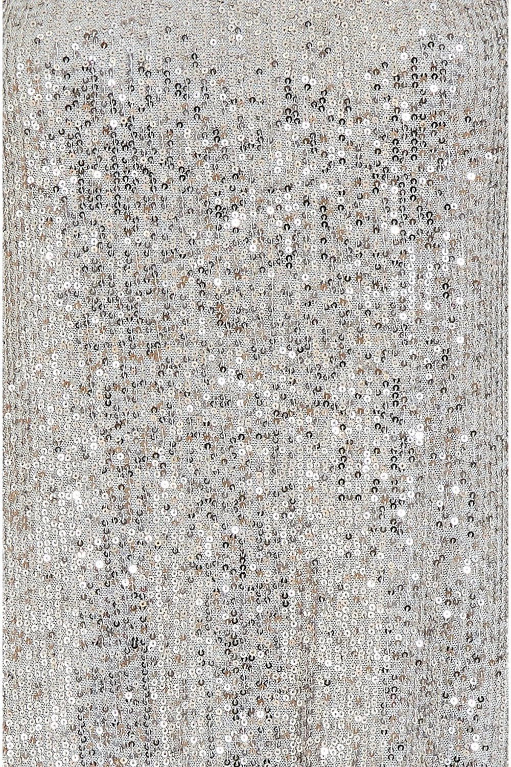 Mela Silver Sequin Halter Dress 5 Mela Silver Sequin Halter Dress - Image 5