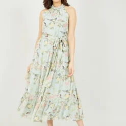 Yumi Mint Green Bird Floral Print Halter Dress 13 Yumi Mint Green Bird Floral Print Halter Dress -Cheap My Dreamy Dress Store mint green bird floral print halter dress p10521 110727 image
