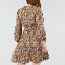 Mixed Floral Print Wrap Dress -Cheap My Dreamy Dress Store mixed floral print wrap dress p19605 146858 image