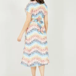 Yumi Multi Heart Wave Kimono Button Through Dress -Cheap My Dreamy Dress Store multi heart wave kimono button through dress p10520 111004 image