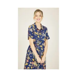 Yumi Navy Cheetah Print Recycled Shirt Dress 5 Yumi Navy Cheetah Print Recycled Shirt Dress -Cheap My Dreamy Dress Store navy cheetah print recycled shirt dress p7383 66801 image