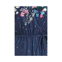 Navy Plus Size Floral Slinky Jersey Maxi Dress -Cheap My Dreamy Dress Store navy plus size floral slinky jersey maxi dress p8001 69134 image