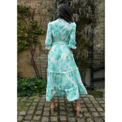 Naya Green Boho Tiered Maxi Dress -Cheap My Dreamy Dress Store naya green boho tiered maxi dress p14132 121782 image