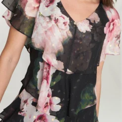 Olivie Printed Floral Tier Dress -Cheap My Dreamy Dress Store olivie printed floral tier dress p16606 133648 image