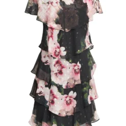 Olivie Printed Floral Tier Dress -Cheap My Dreamy Dress Store olivie printed floral tier dress p16606 133649 image