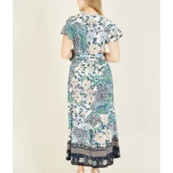 Yumi Peacock Print Dress -Cheap My Dreamy Dress Store peacock print dress p8685 93437 image