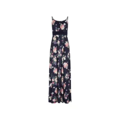 Plus Size Spot And Floral Navy Maxi Dress -Cheap My Dreamy Dress Store plus size spot and floral navy maxi dress p6005 57092 image