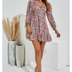 Cheap My Dreamy Dress Store -Cheap My Dreamy Dress Store puff sleeve mini dress p14227 122221 image