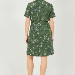 Yumi Recycled Bird Print Shirt Dress -Cheap My Dreamy Dress Store recycled bird print shirt dress p10234 110700 image