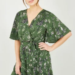 Yumi Recycled Bird Print Wrap Midi Dress 8 Yumi Recycled Bird Print Wrap Midi Dress -Cheap My Dreamy Dress Store recycled bird print wrap midi dress p10235 111089 image