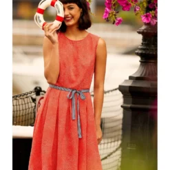 Yumi Red Spotted Skater Dress With Contrast Belt 9 Yumi Red Spotted Skater Dress With Contrast Belt -Cheap My Dreamy Dress Store red spotted skater dress with contrast belt p7431 67019 image