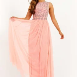 Rose Handmade Embellished Maxi Dress -Cheap My Dreamy Dress Store rose handmade embellished maxi dress p14077 121424 image