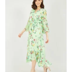 Yumi Sage Green Oriental Butterfly High Wrap Dress 11 Yumi Sage Green Oriental Butterfly High Wrap Dress -Cheap My Dreamy Dress Store sage green oriental butterfly high wrap dress p10523 102261 image