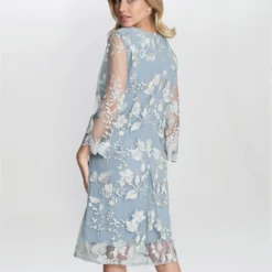 Savoy Embroidered Lace Mock Jacket With Jersey Dress -Cheap My Dreamy Dress Store savoy embroidered lace mock jacket with jersey dress p19761 147613 image