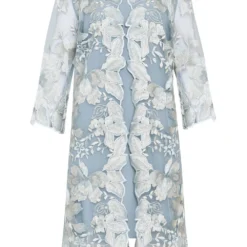 Savoy Embroidered Lace Mock Jacket With Jersey Dress -Cheap My Dreamy Dress Store savoy embroidered lace mock jacket with jersey dress p19761 147615 image