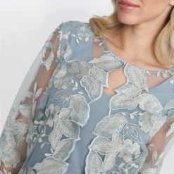 Savoy Embroidered Lace Mock Jacket With Jersey Dress -Cheap My Dreamy Dress Store savoy embroidered lace mock jacket with jersey dress p19761 147616 image