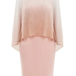 Shyla Foil Cape Chiffon Cocktail Dress -Cheap My Dreamy Dress Store shyla foil cape chiffon cocktail dress p20563 150478 image