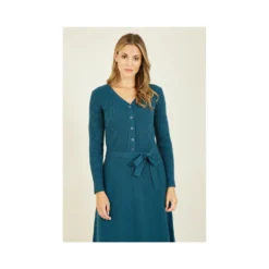 Yumi Teal Knitted Skater Dress 8 Yumi Teal Knitted Skater Dress -Cheap My Dreamy Dress Store teal knitted skater dress p9555 104914 image