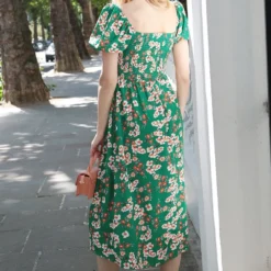 Off Shoulder Floral Summer Midi Dress -Cheap My Dreamy Dress Store tenki off shoulder floral summer midi dress p13279 117424 image