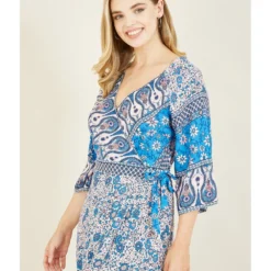 Yumi V Neck Floral Casual Maxi Dress 6 Yumi V Neck Floral Casual Maxi Dress -Cheap My Dreamy Dress Store v neck floral casual maxi dress p8682 93421 image