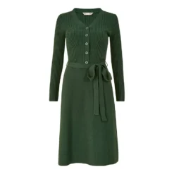 Yumi Dark Green Knitted Skater Dress -Cheap My Dreamy Dress Store yumi dark green knitted skater dress p10860 108779 image