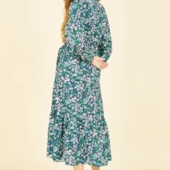 Yumi Green Daisy Print Wrap Midi Dress With Long Sleeves 10 Yumi Green Daisy Print Wrap Midi Dress With Long Sleeves -Cheap My Dreamy Dress Store yumi green daisy print wrap midi dress with long sleeves p19287 145313 image