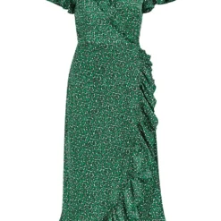 Yumi Green Leopard Satin Frill Wrap Midi Dress 8 Yumi Green Leopard Satin Frill Wrap Midi Dress -Cheap My Dreamy Dress Store yumi green leopard satin frill wrap midi dress p14992 125666 image