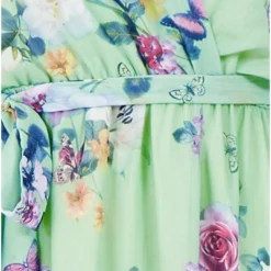 Yumi Mint Green Oriental Butterfly Wrap High Wrap Dress -Cheap My Dreamy Dress Store yumi mint green oriental butterfly wrap high wrap dress p11973 111021 image