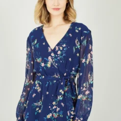 Yumi Navy Botanical Bird Print Gypsy Dress 9 Yumi Navy Botanical Bird Print Gypsy Dress -Cheap My Dreamy Dress Store yumi navy botanical bird print gypsy dress p10471 110966 image