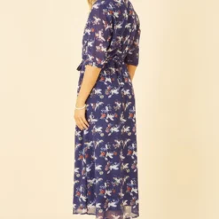 Yumi Navy Crane Print Midi Shirt Dress 8 Yumi Navy Crane Print Midi Shirt Dress -Cheap My Dreamy Dress Store yumi navy crane print midi shirt dress p19294 145357 image