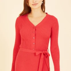 Yumi Red Knitted Skater Dress 10 Yumi Red Knitted Skater Dress -Cheap My Dreamy Dress Store yumi red knitted skater dress p15310 127763 image