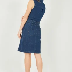 Yumi Sleeveless Denim Stretch Utility Dress 9 Yumi Sleeveless Denim Stretch Utility Dress -Cheap My Dreamy Dress Store yumi sleeveless denim stretch utility dress p10232 110876 image