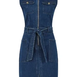 Yumi Sleeveless Denim Stretch Utility Dress 10 Yumi Sleeveless Denim Stretch Utility Dress -Cheap My Dreamy Dress Store yumi sleeveless denim stretch utility dress p10232 110877 image