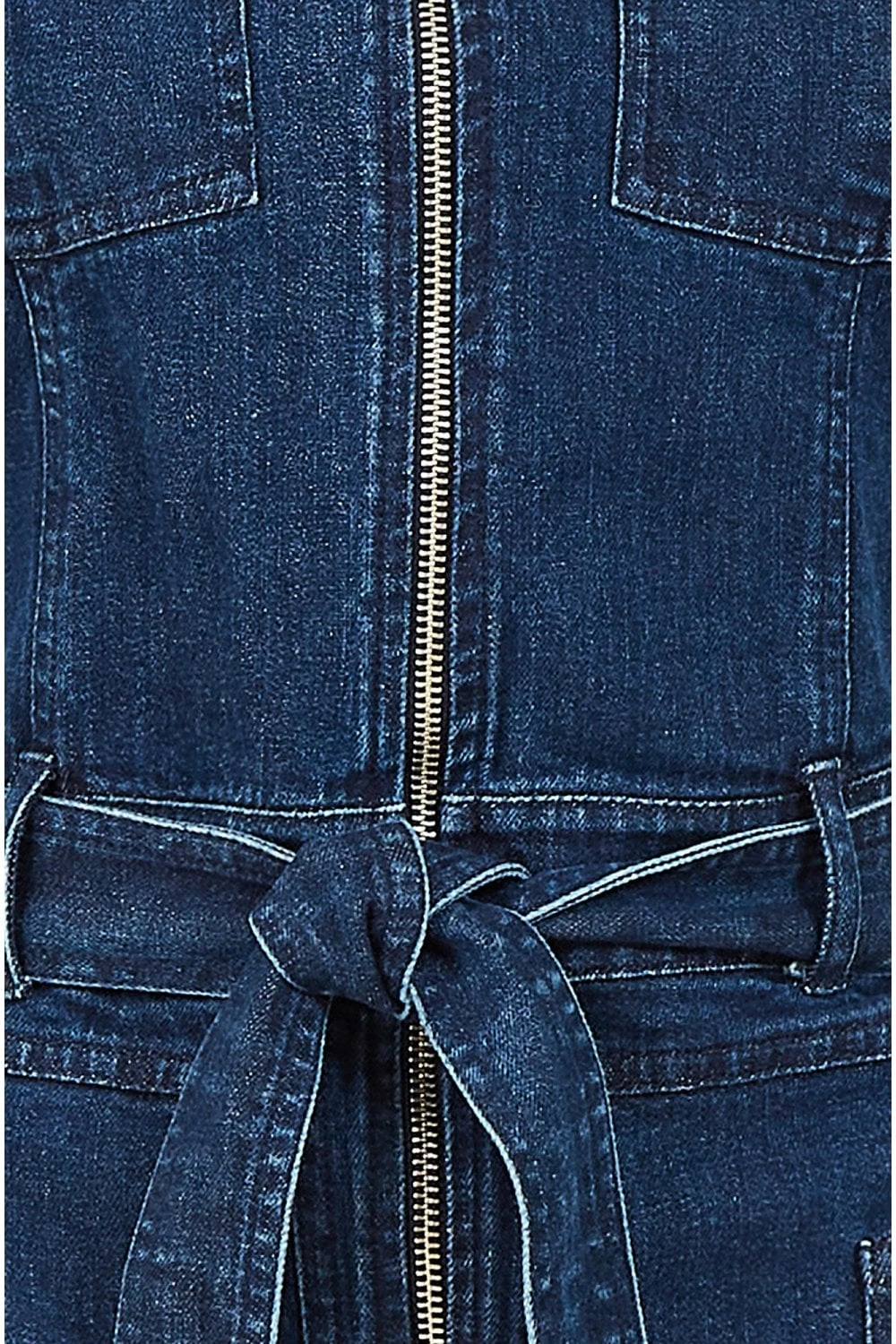 Yumi Sleeveless Denim Stretch Utility Dress 6 Yumi Sleeveless Denim Stretch Utility Dress - Image 6