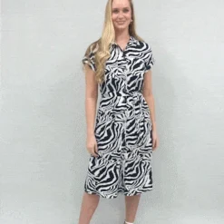 Yumi Zebra Print Shirt Dress 7 Yumi Zebra Print Shirt Dress -Cheap My Dreamy Dress Store zebra print shirt dress p10475 105096 image